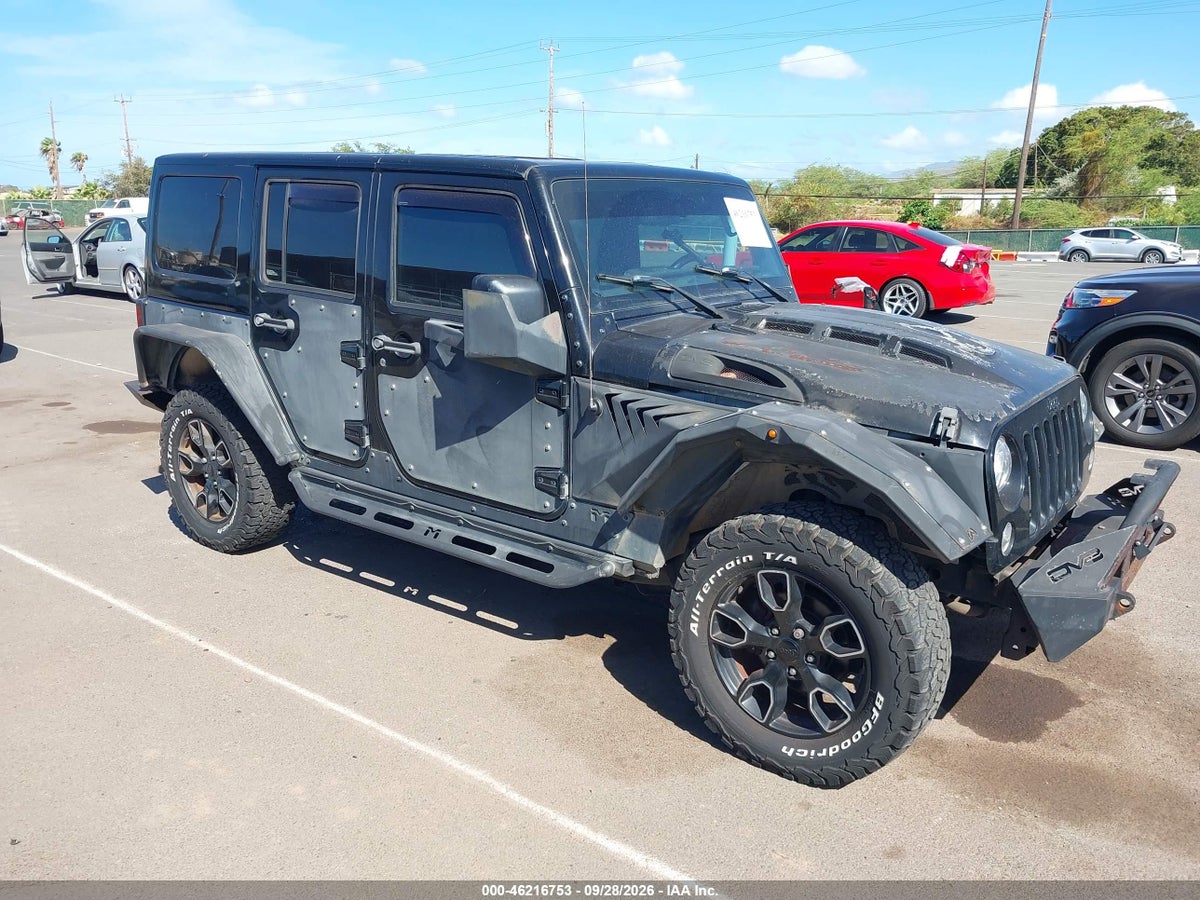 2017 JEEP WRANGLER UNLIMITED SMOKY MOUNTAIN 4X4