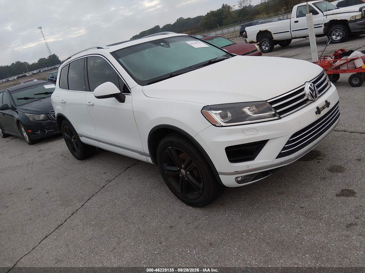 2017 VOLKSWAGEN TOUAREG V6 WOLFSBURG EDITION