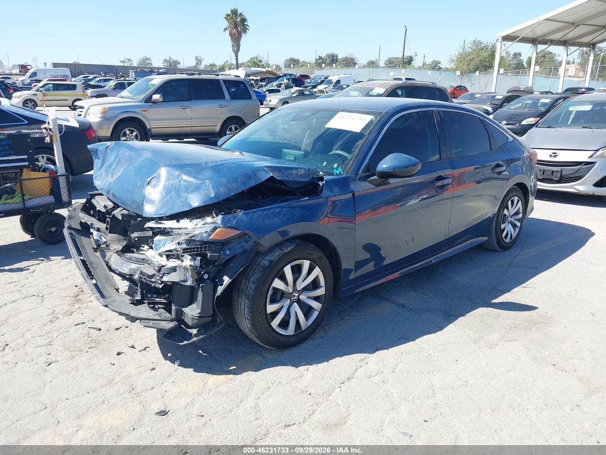 2026 HONDA CIVIC LX — photo 2