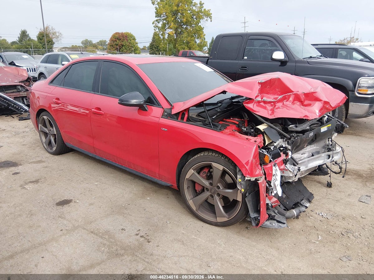 2024 AUDI A4 PREMIUM PLUS 45 TFSI S LINE QUATTRO S TRONIC