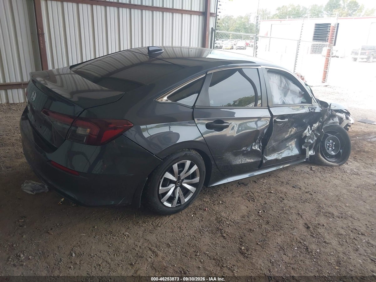 2026 HONDA CIVIC LX — photo 4