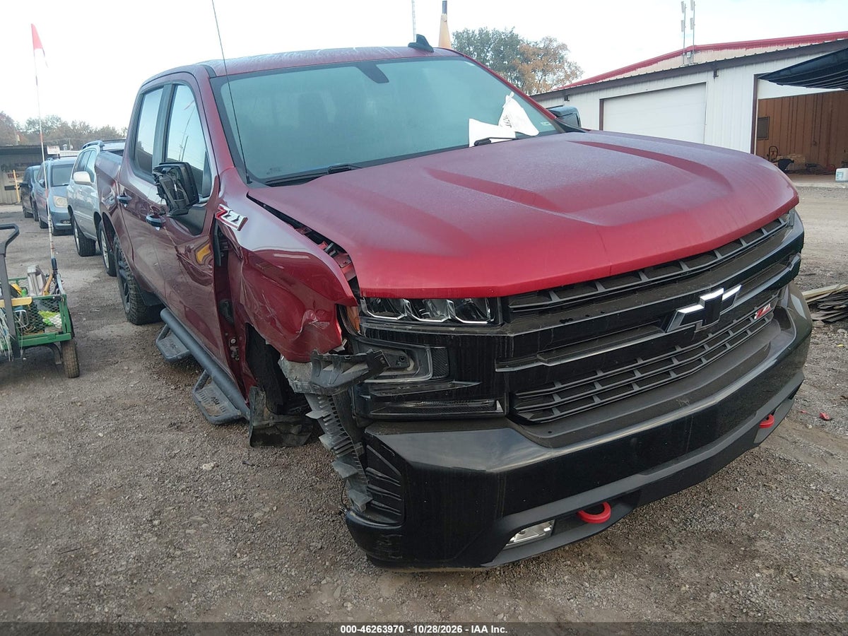 2021 CHEVROLET SILVERADO 1500 4WD SHORT BED LT TRAIL BOSS