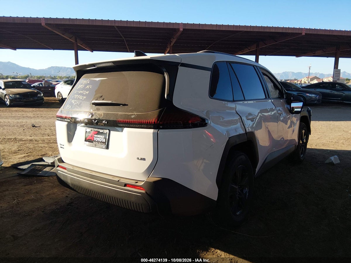 2026 TOYOTA RAV4 LE — снимка 4
