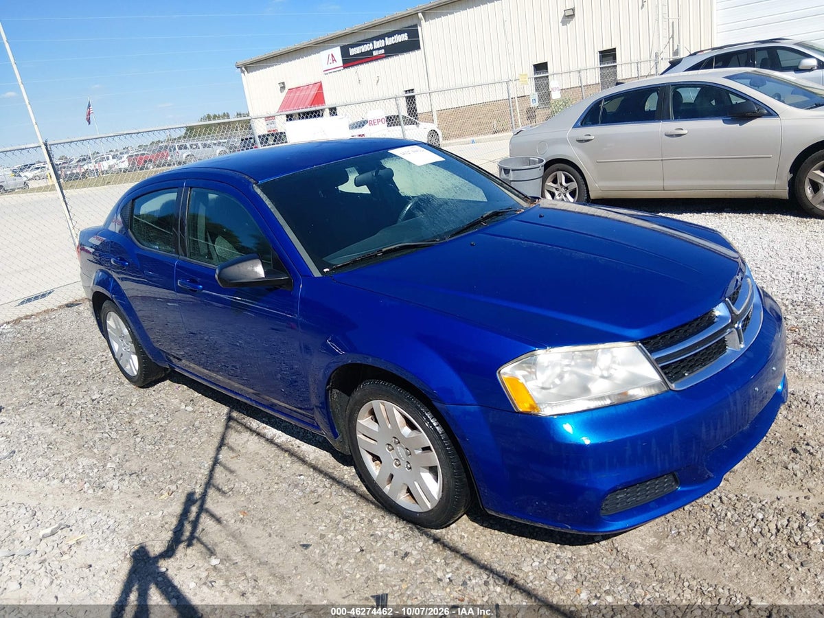 2014 DODGE AVENGER SE