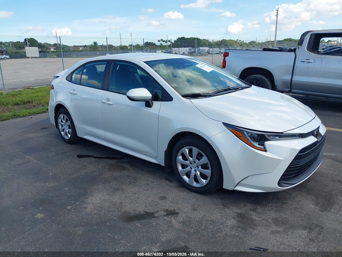 2026 TOYOTA COROLLA LE