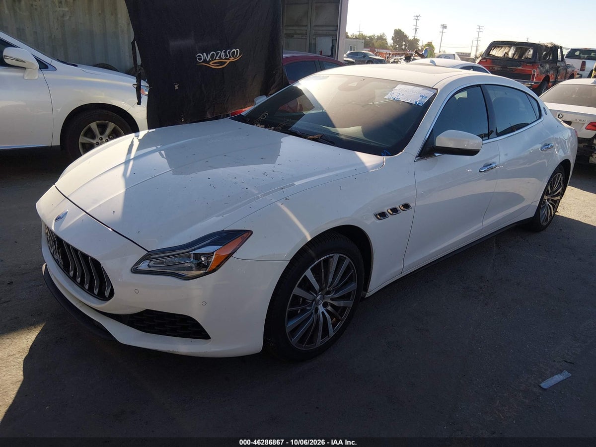 2018 MASERATI QUATTROPORTE S — снимка 2
