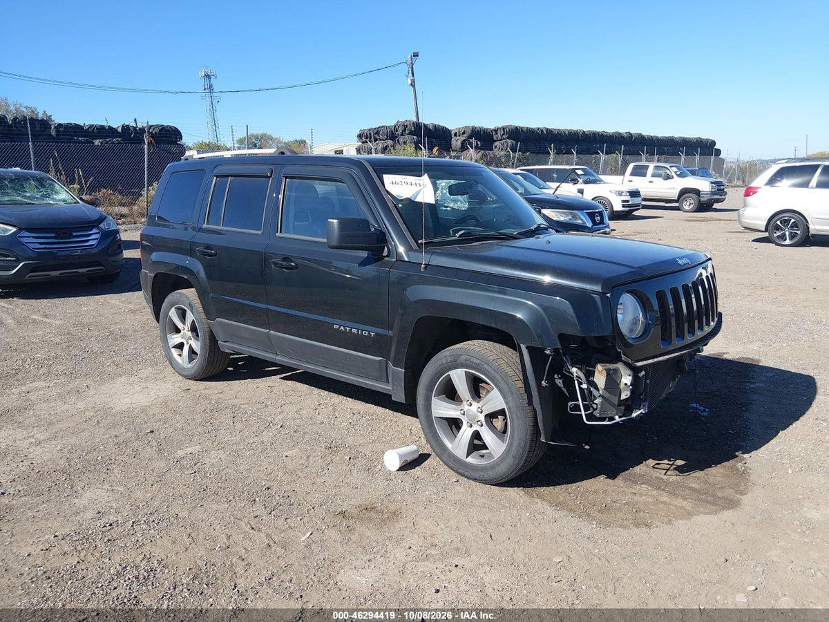 2017 JEEP PATRIOT HIGH ALTITUDE 4X4