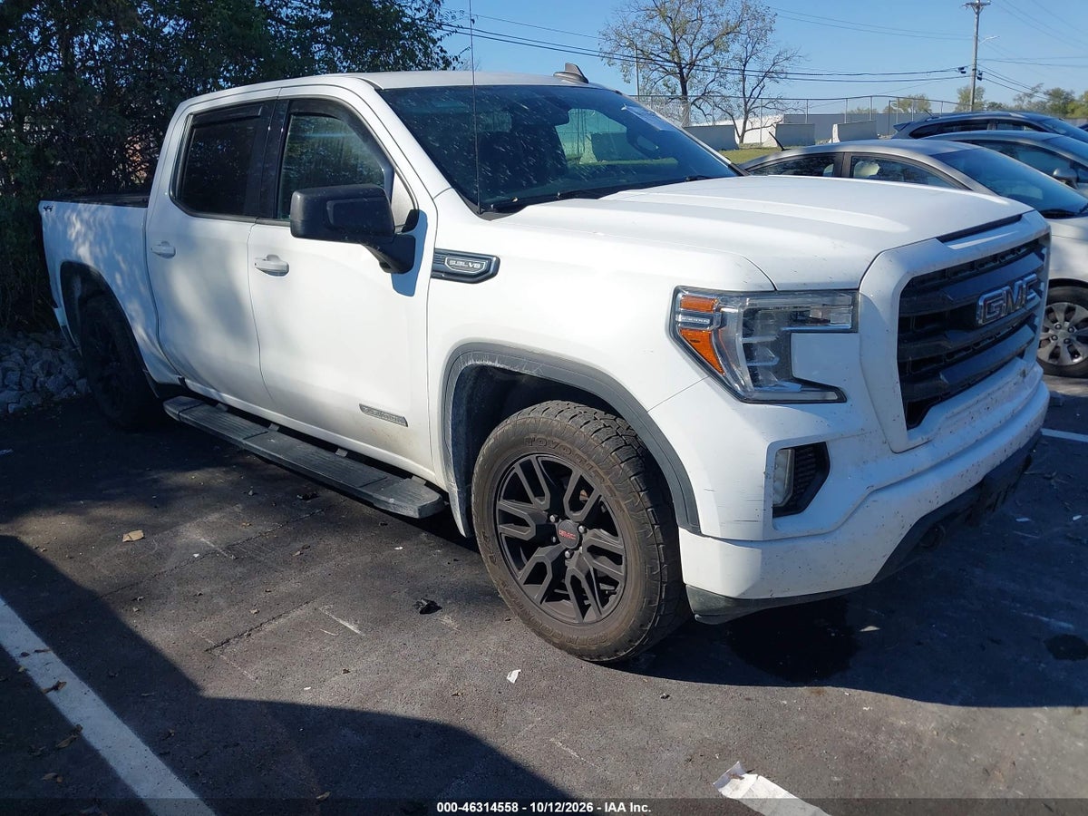 2020 GMC SIERRA 1500 4WD SHORT BOX ELEVATION