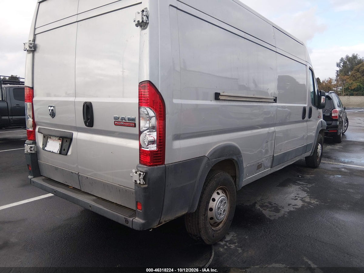 2017 RAM PROMASTER 2500 HIGH ROOF 159 WB — photo 4