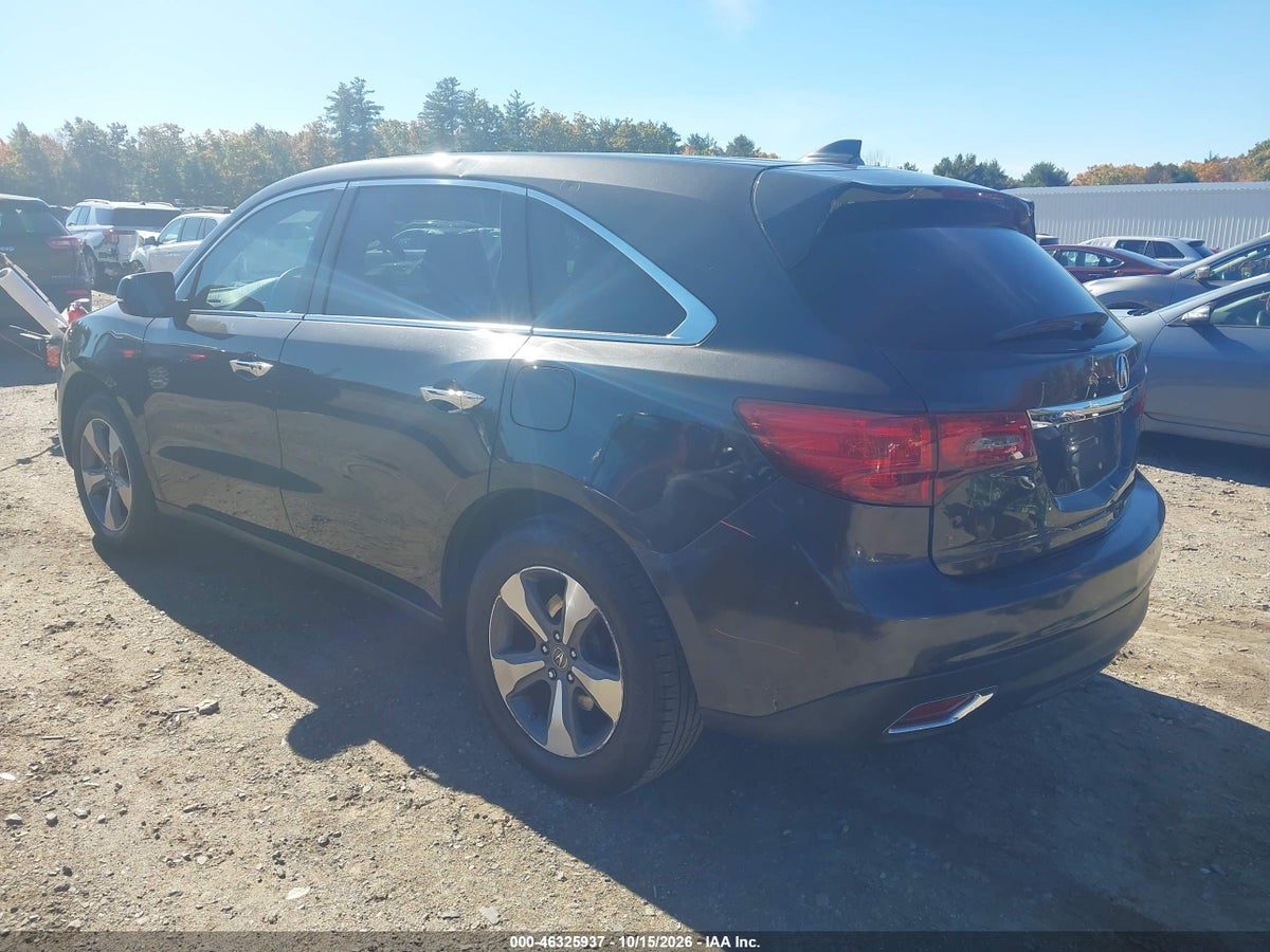 2016 ACURA MDX ACURAWATCH PLUS PACKAGE — photo 3