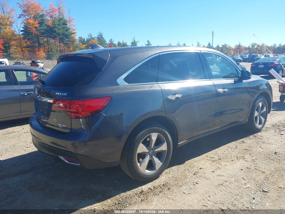 2016 ACURA MDX ACURAWATCH PLUS PACKAGE — photo 4