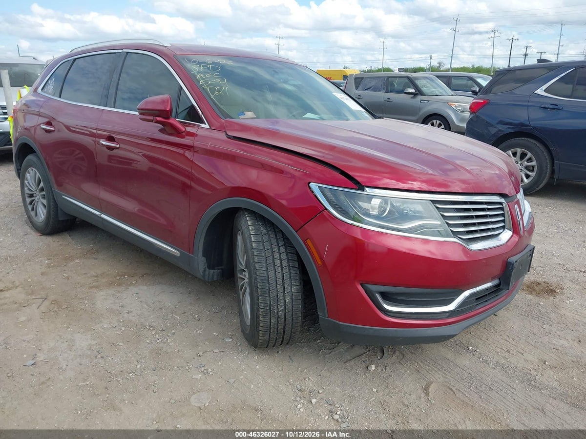 2018 LINCOLN MKX SELECT