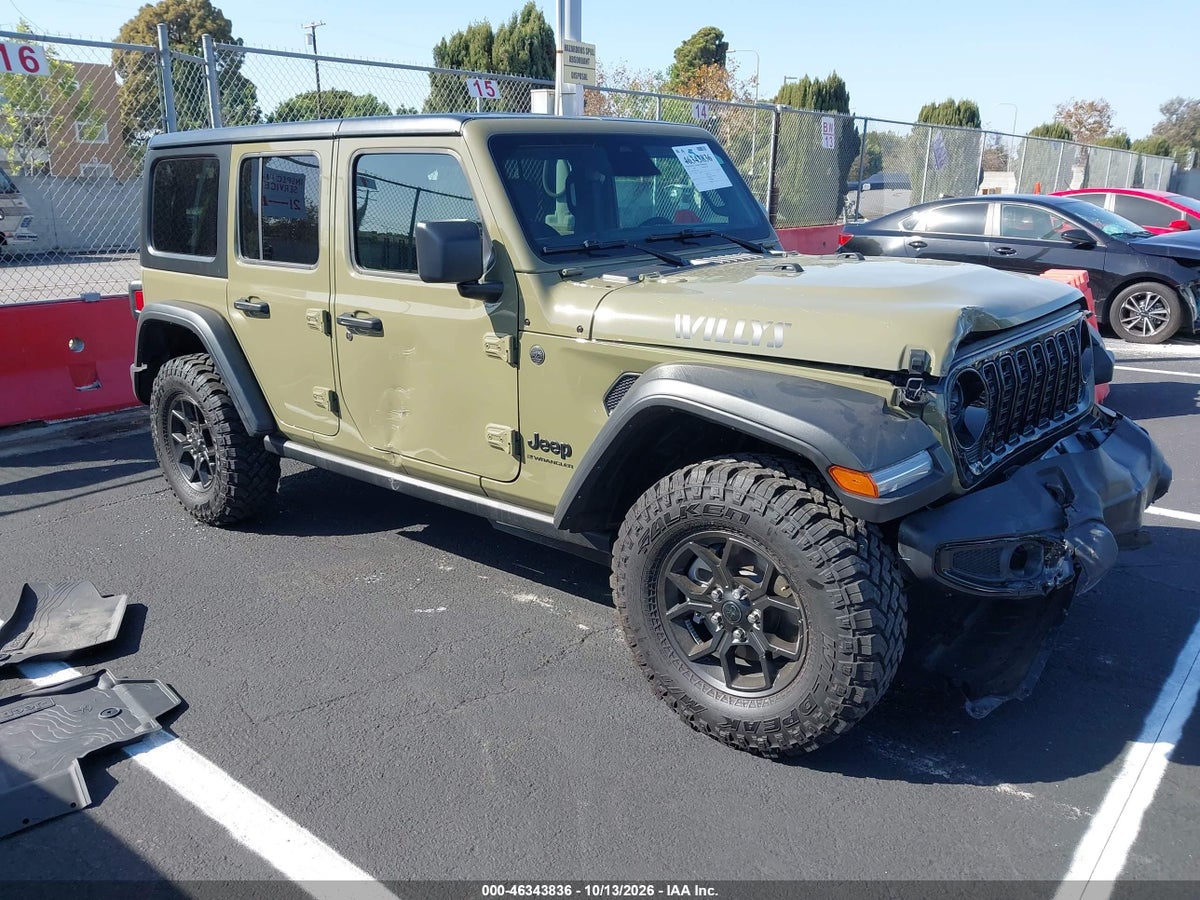 2026 JEEP WRANGLER WILLYS 4X4