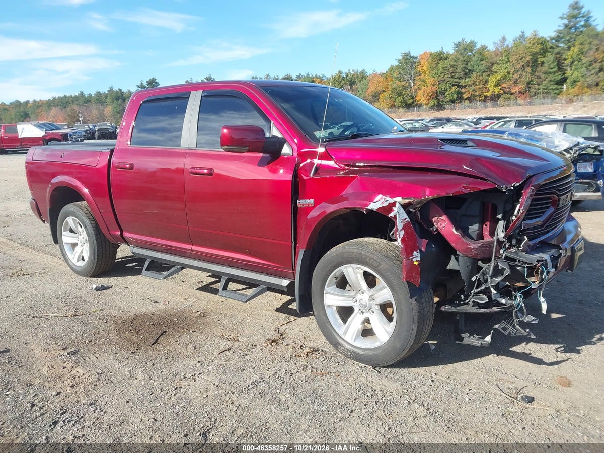 2018 RAM 1500 SPORT 4X4 5'7 BOX