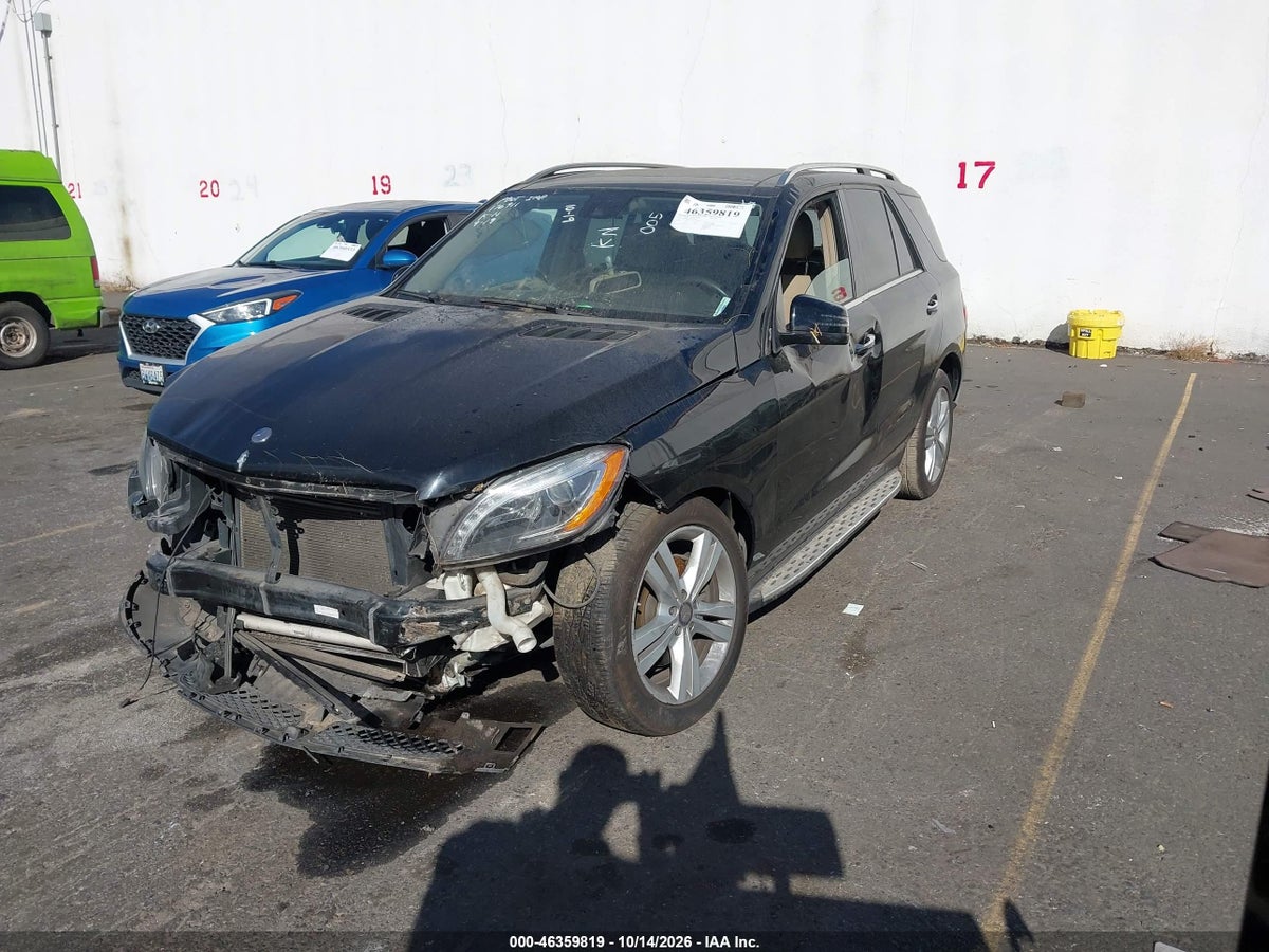 2015 MERCEDES-BENZ ML 350 4MATIC — photo 2