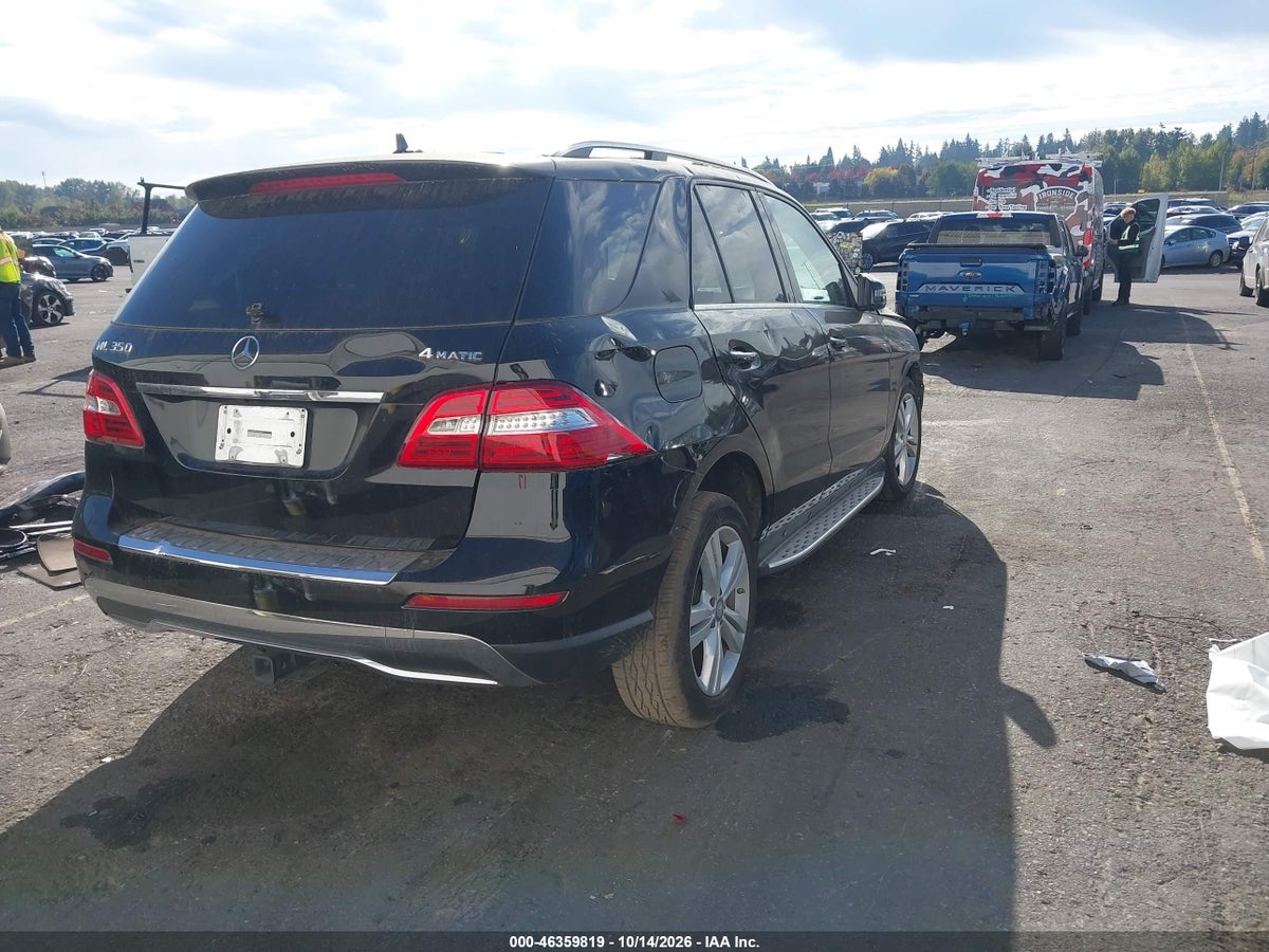 2015 MERCEDES-BENZ ML 350 4MATIC — photo 4