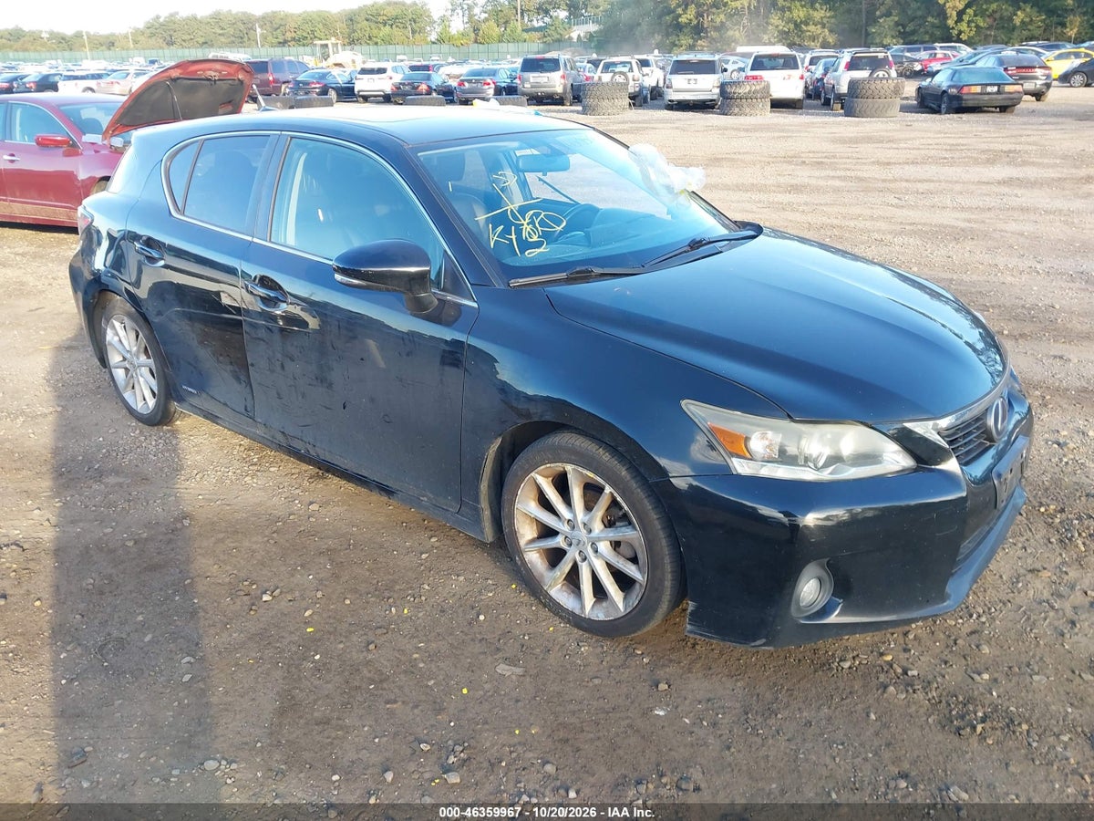 2012 LEXUS CT 200H PREMIUM