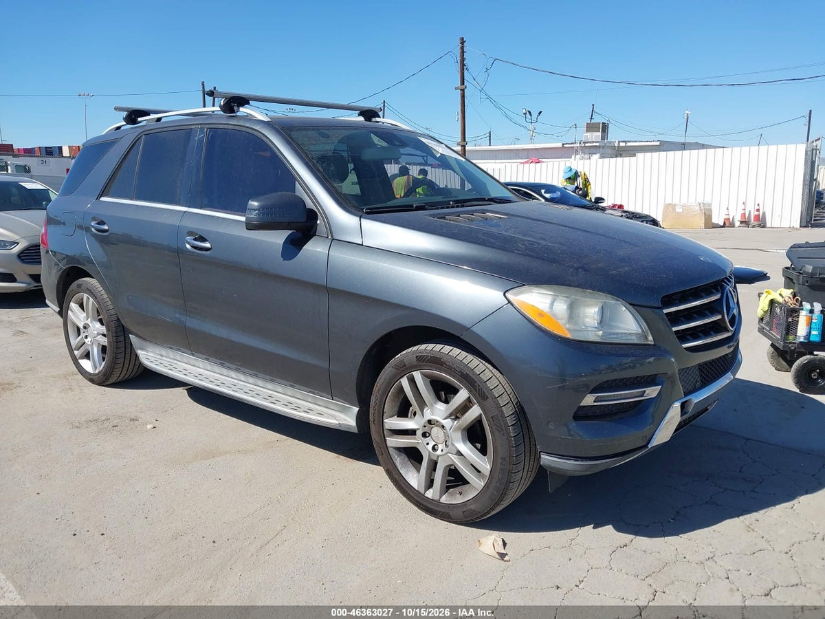 2015 MERCEDES-BENZ ML 350 4MATIC