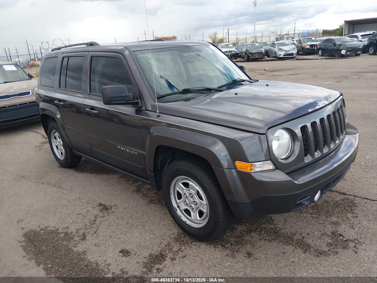 2017 JEEP PATRIOT SPORT FWD
