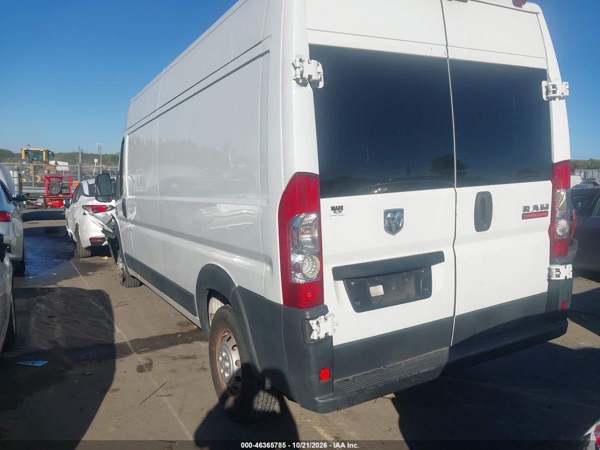2019 RAM PROMASTER 2500 HIGH ROOF 159 WB — снимка 3