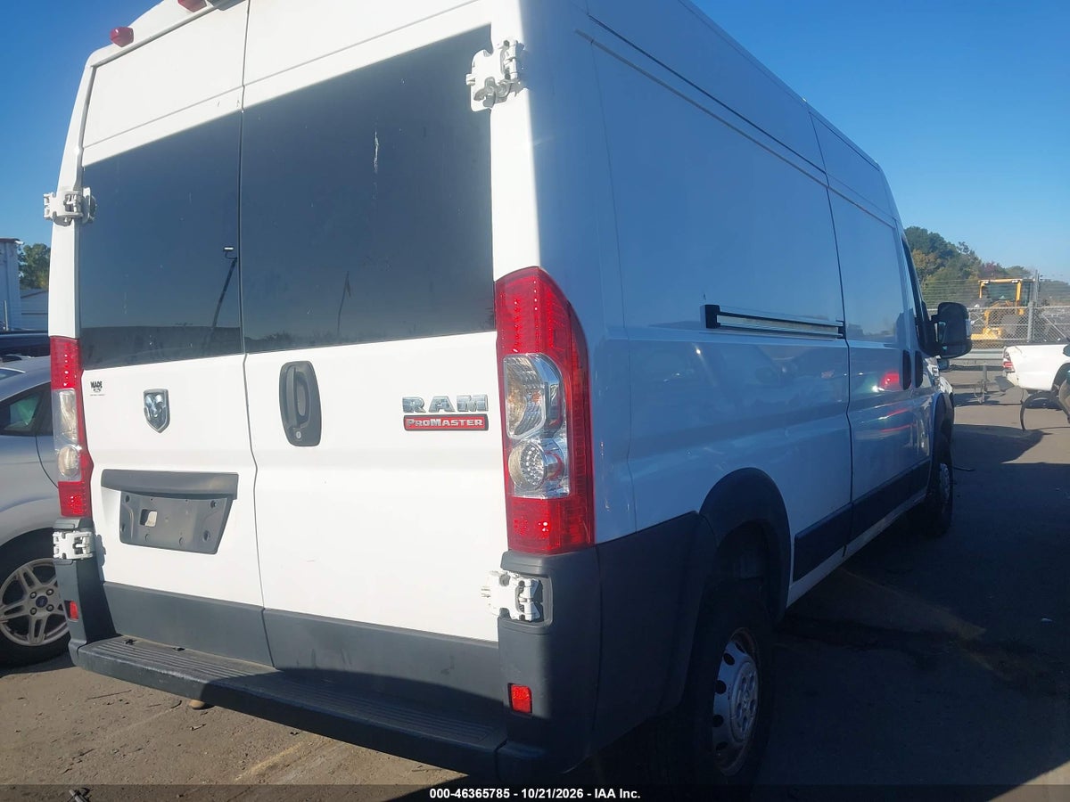 2019 RAM PROMASTER 2500 HIGH ROOF 159 WB — снимка 4