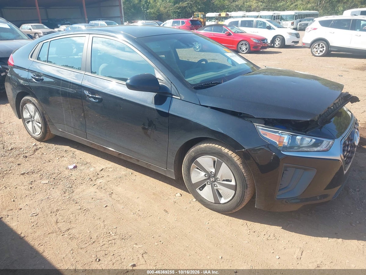 2022 HYUNDAI IONIQ HYBRID BLUE