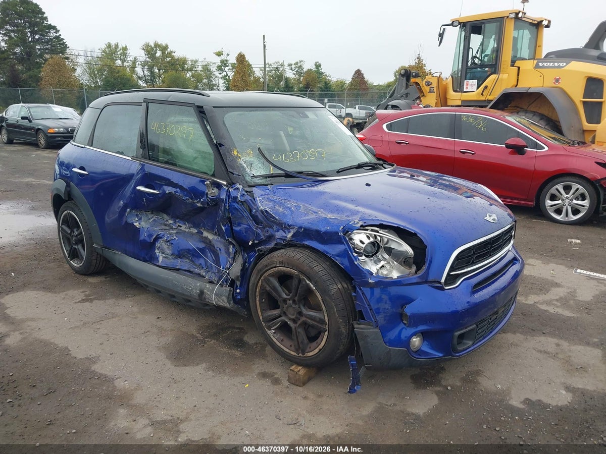 2016 MINI COUNTRYMAN COOPER S