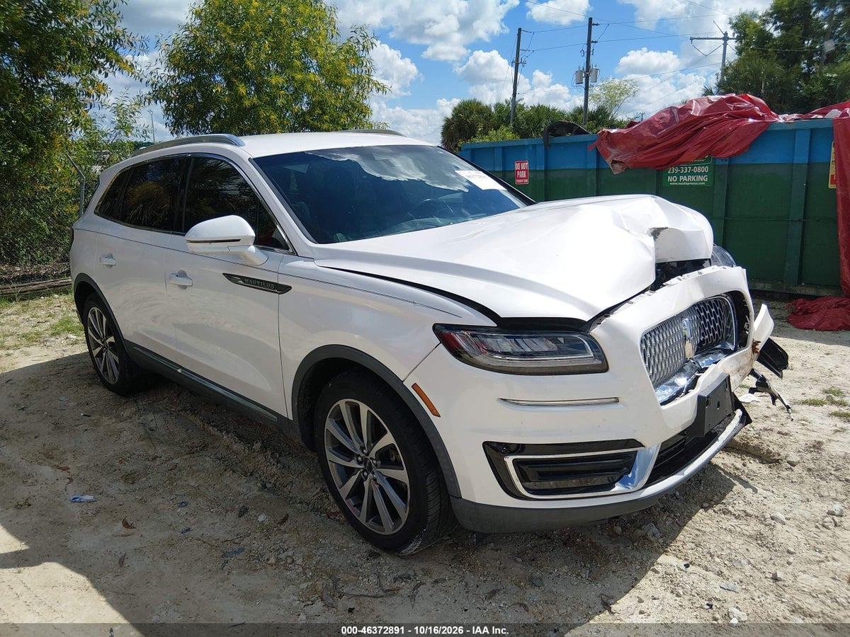 2019 LINCOLN NAUTILUS SELECT