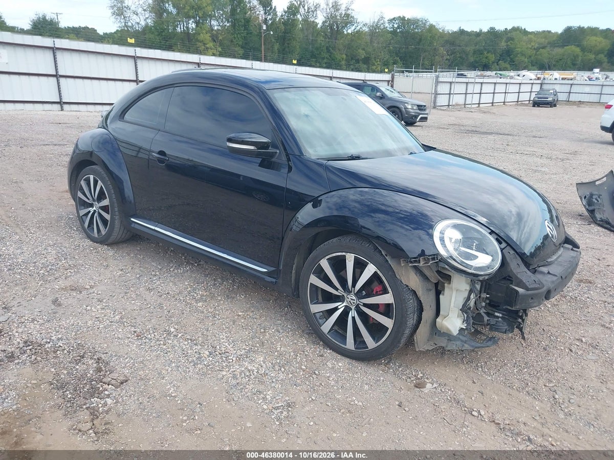 2013 VOLKSWAGEN BEETLE 2.0T TURBO