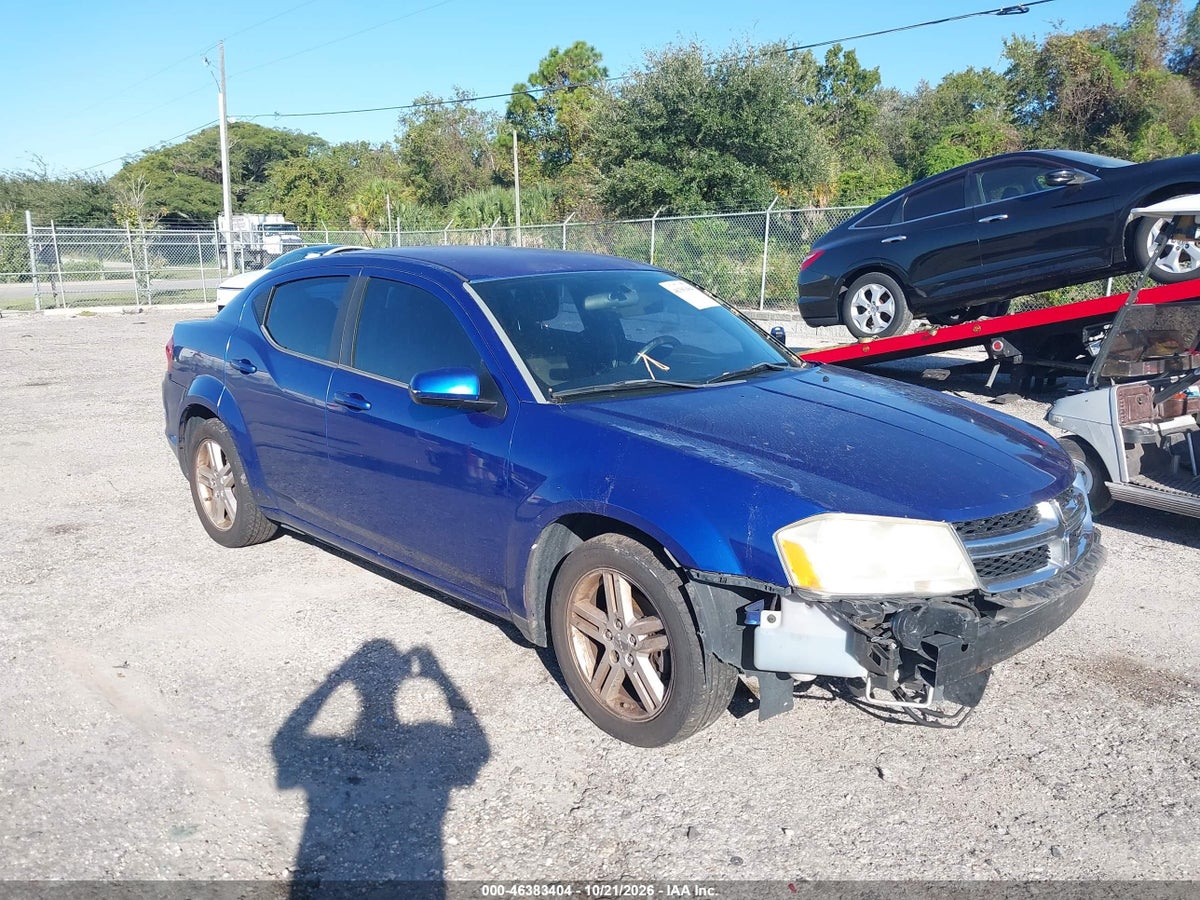 2012 DODGE AVENGER SXT