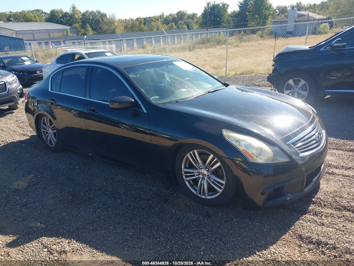 2012 INFINITI G37X