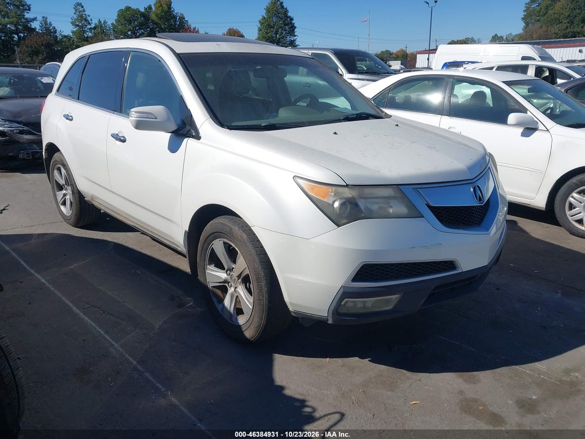 2011 ACURA MDX TECHNOLOGY PACKAGE