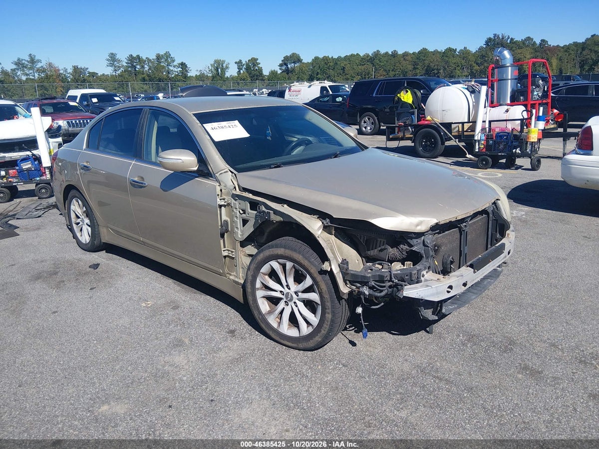 2012 HYUNDAI GENESIS 3.8