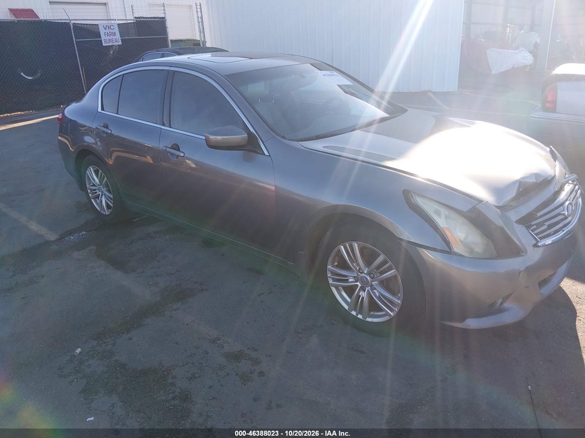 2010 INFINITI G37X