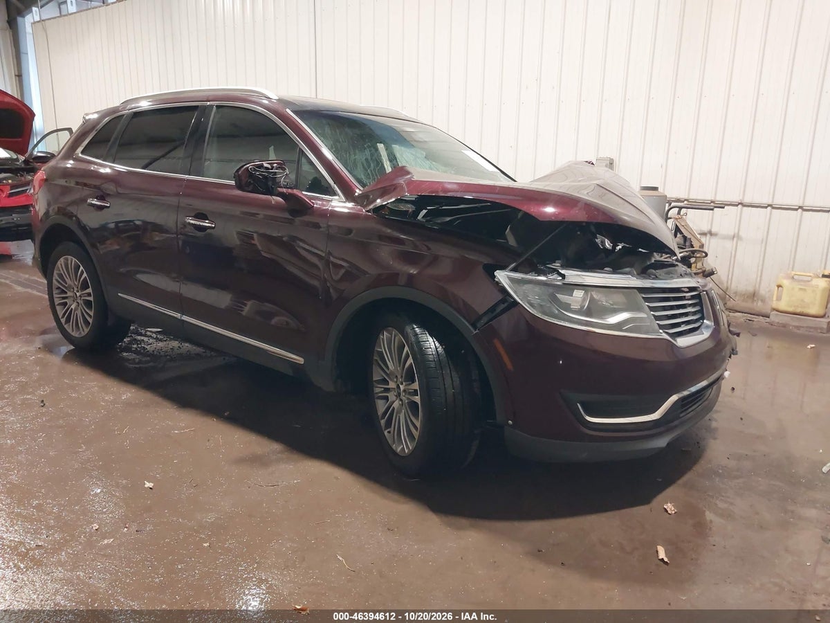 2018 LINCOLN MKX RESERVE