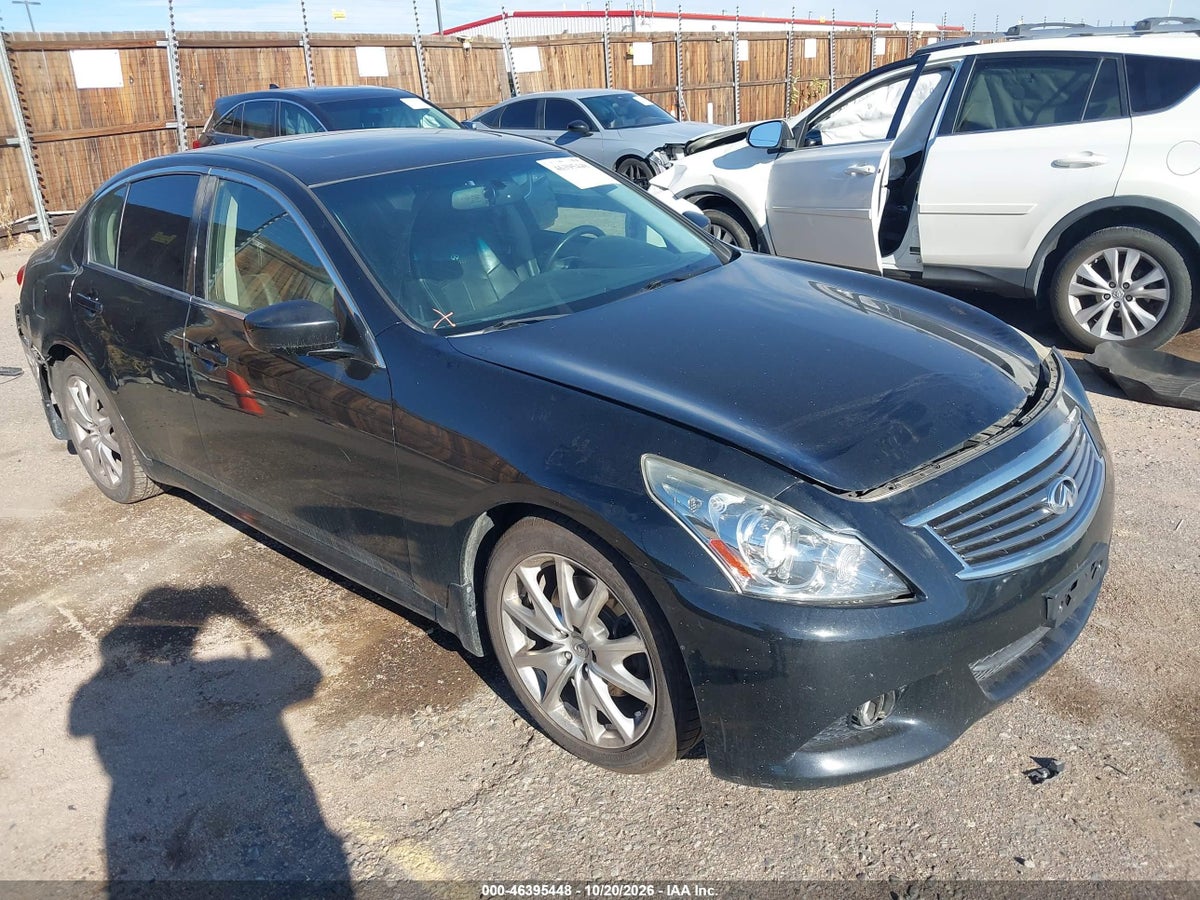 2011 INFINITI G37X