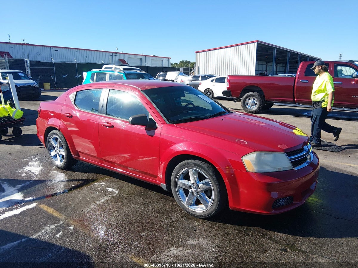 2013 DODGE AVENGER SE