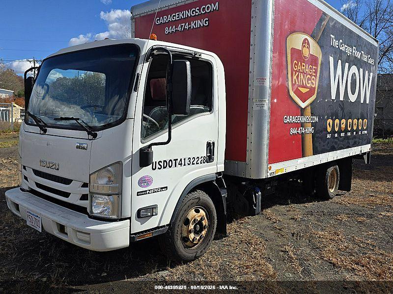 2017 ISUZU NPR HD DSL BOX TRUCK