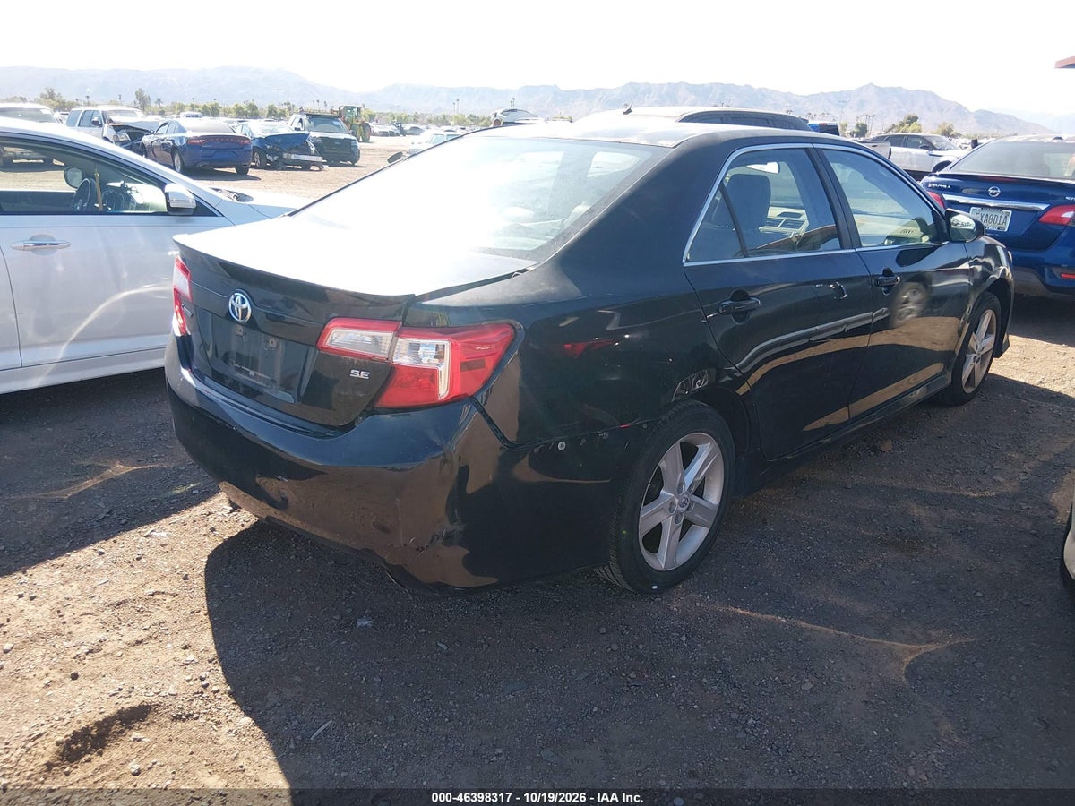 2012 TOYOTA CAMRY SE — снимка 4
