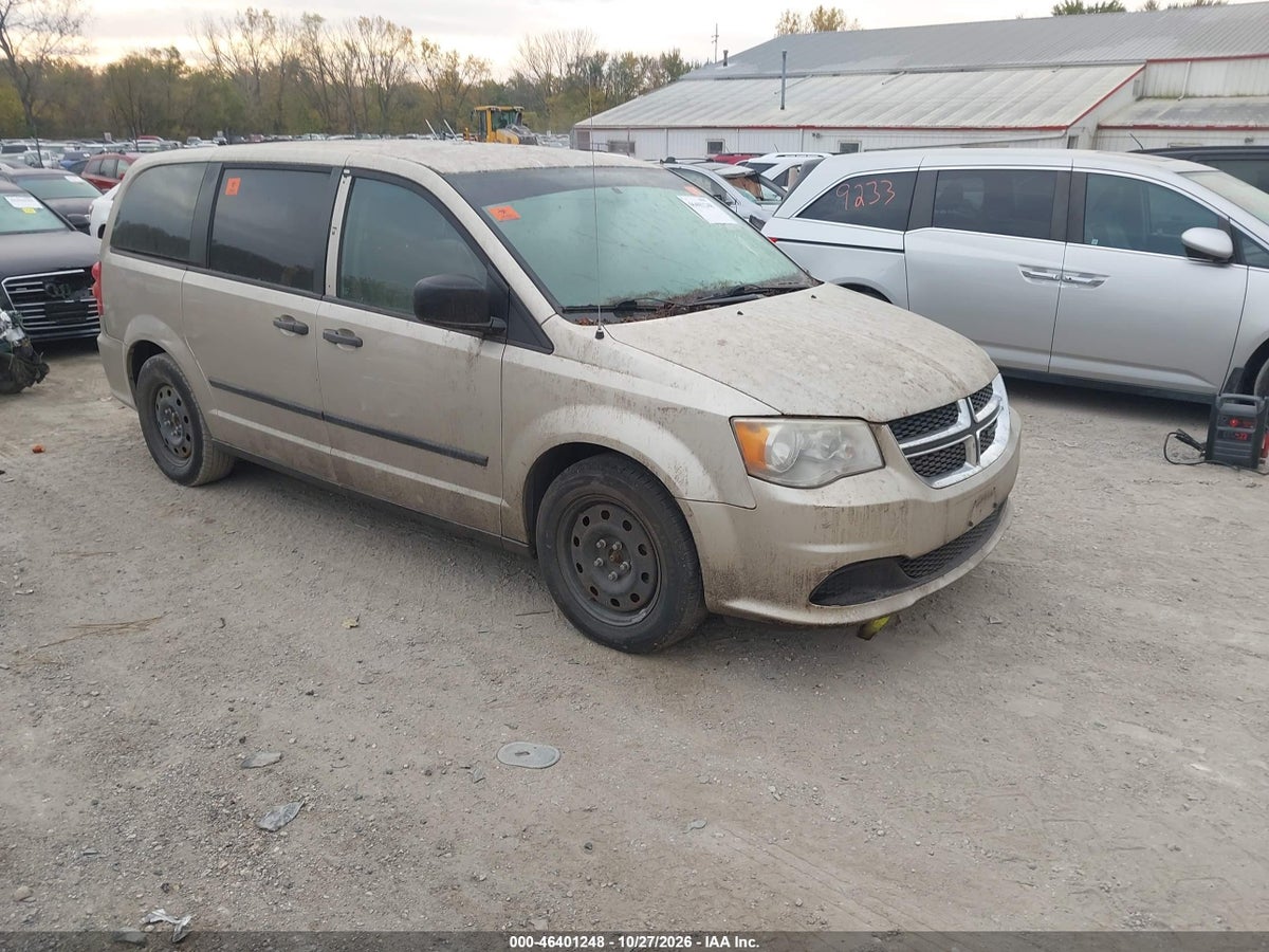 2014 DODGE GRAND CARAVAN AMERICAN VALUE PKG