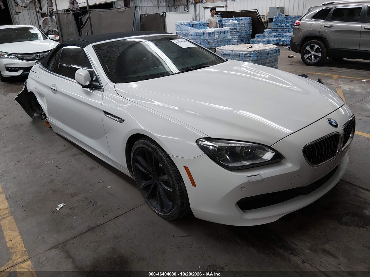 2012 BMW 640I