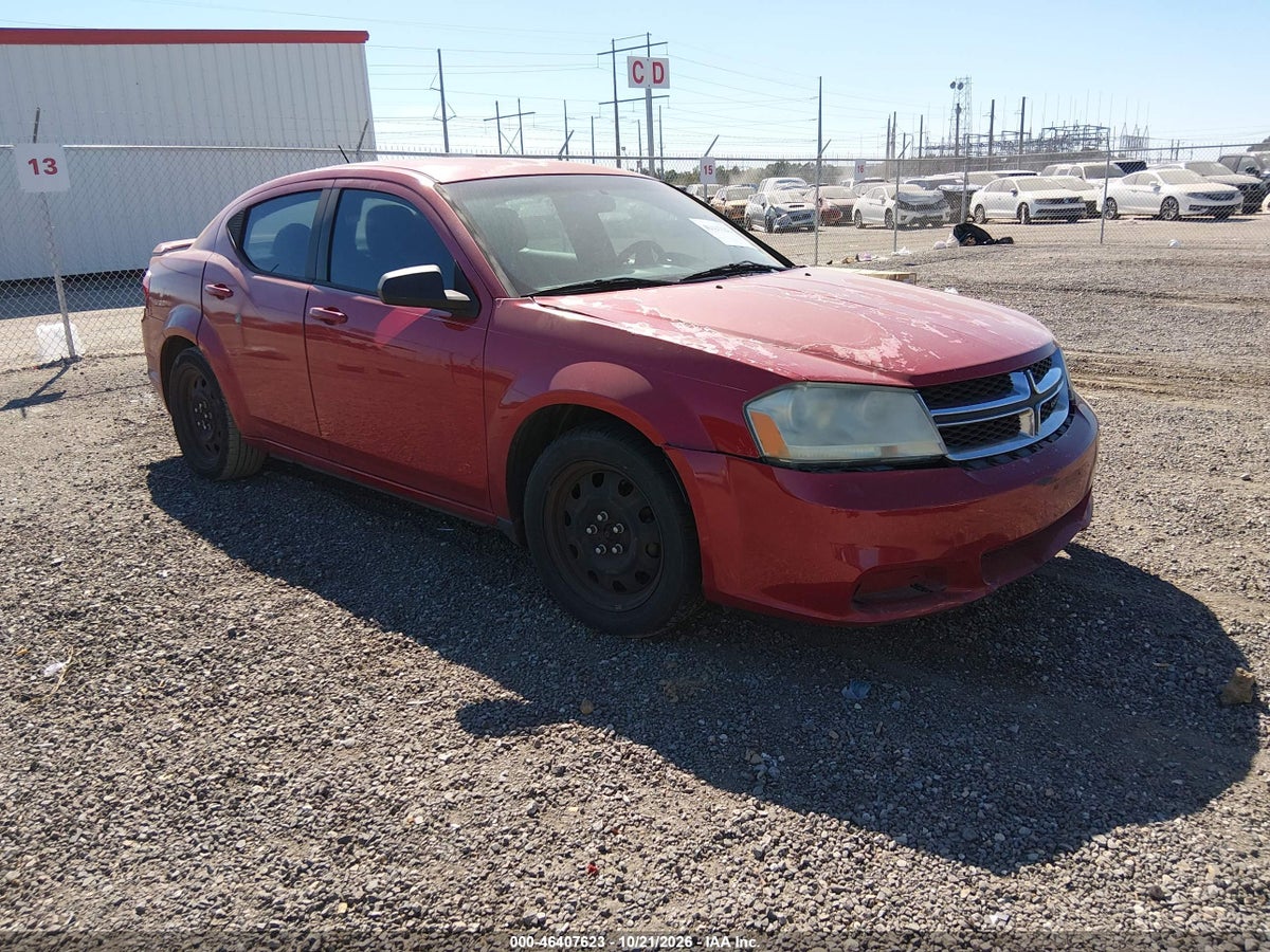 2014 DODGE AVENGER SE