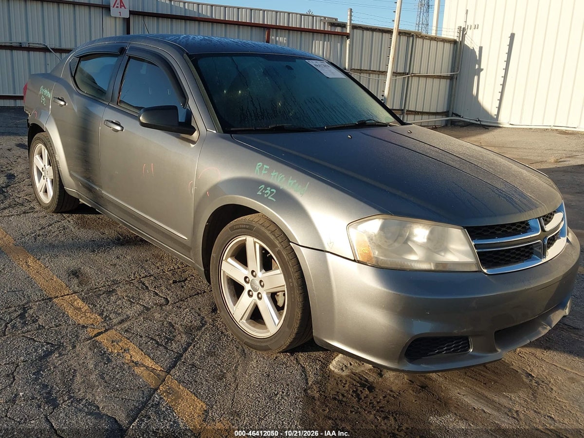 2013 DODGE AVENGER SE