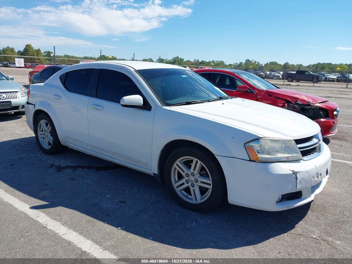 2013 DODGE AVENGER SXT