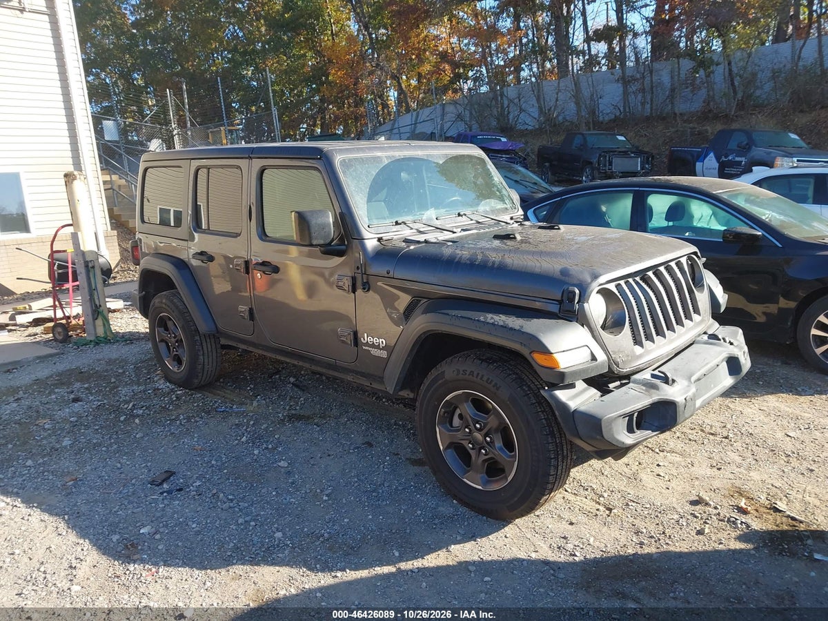 2018 JEEP WRANGLER UNLIMITED SPORT S 4X4