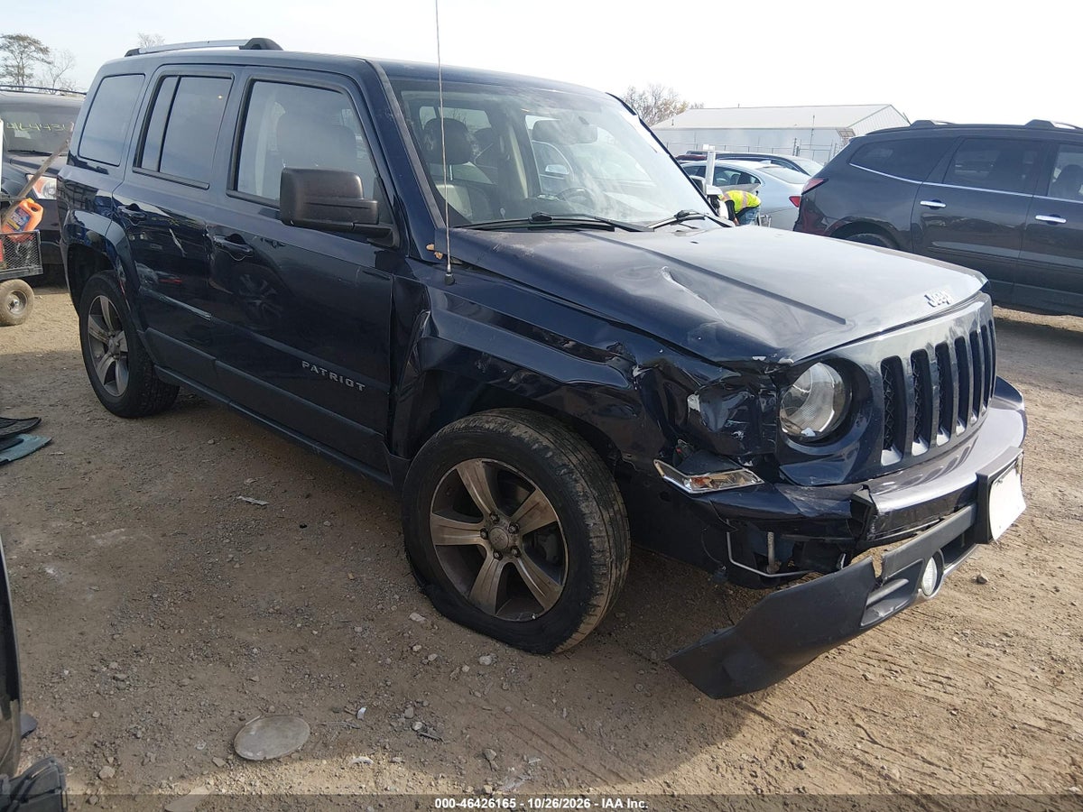 2017 JEEP PATRIOT HIGH ALTITUDE 4X4