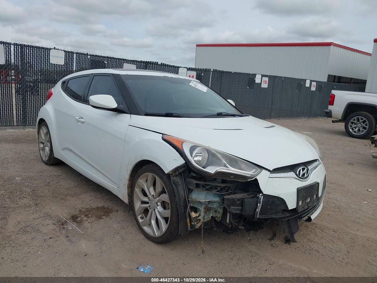 2013 HYUNDAI VELOSTER BASE W/BLACK