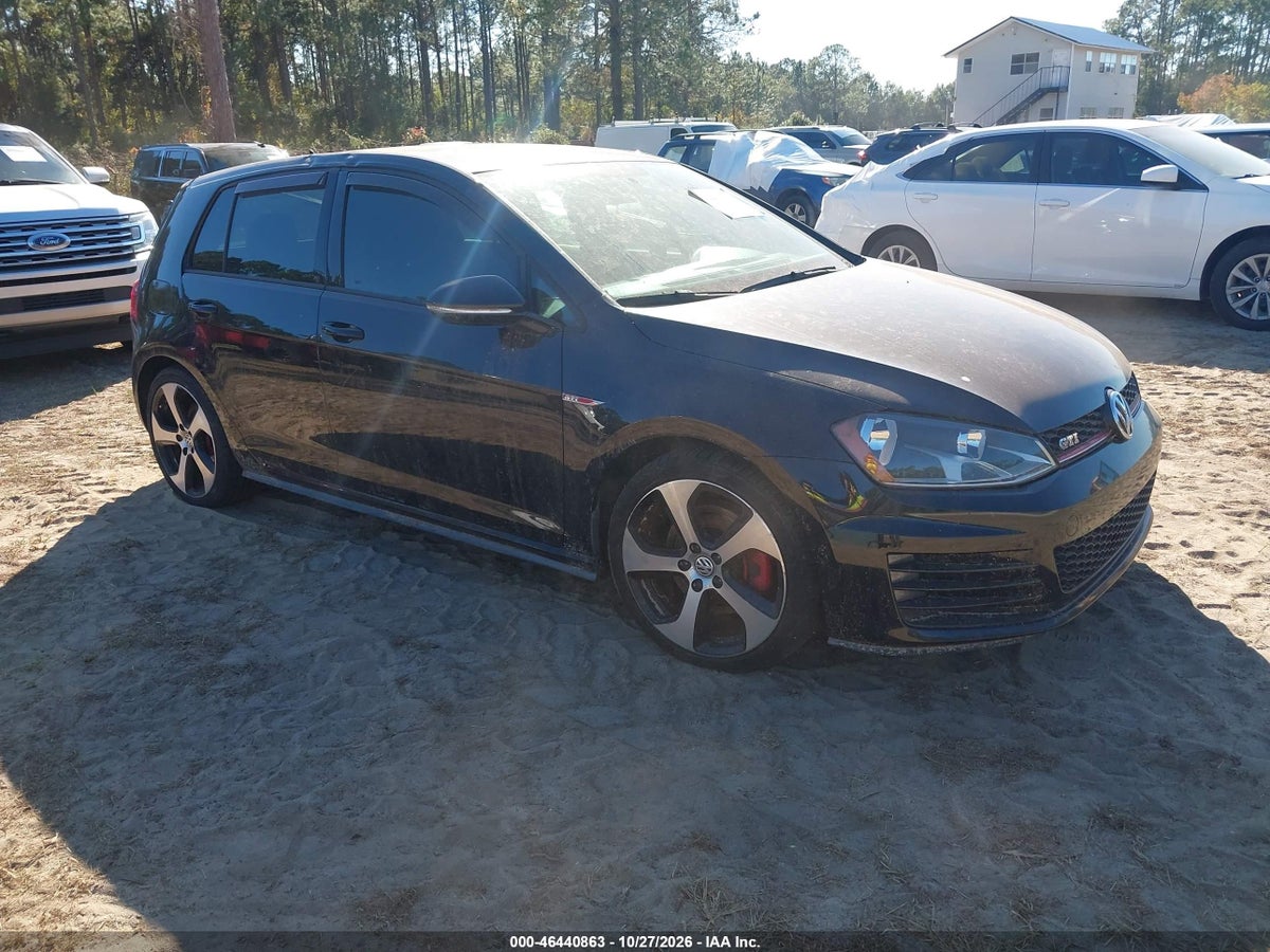 2016 VOLKSWAGEN GOLF GTI S 4-DOOR