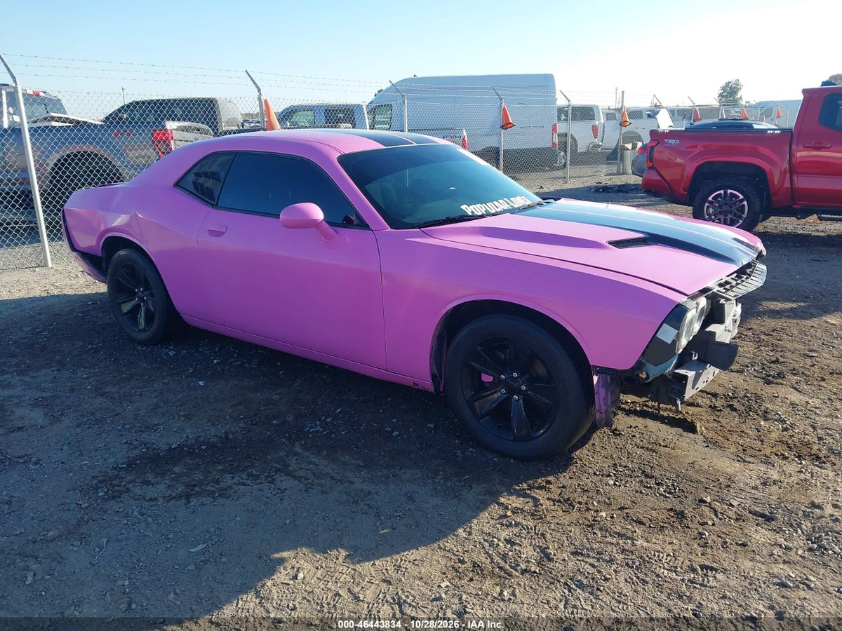2019 DODGE CHALLENGER SXT