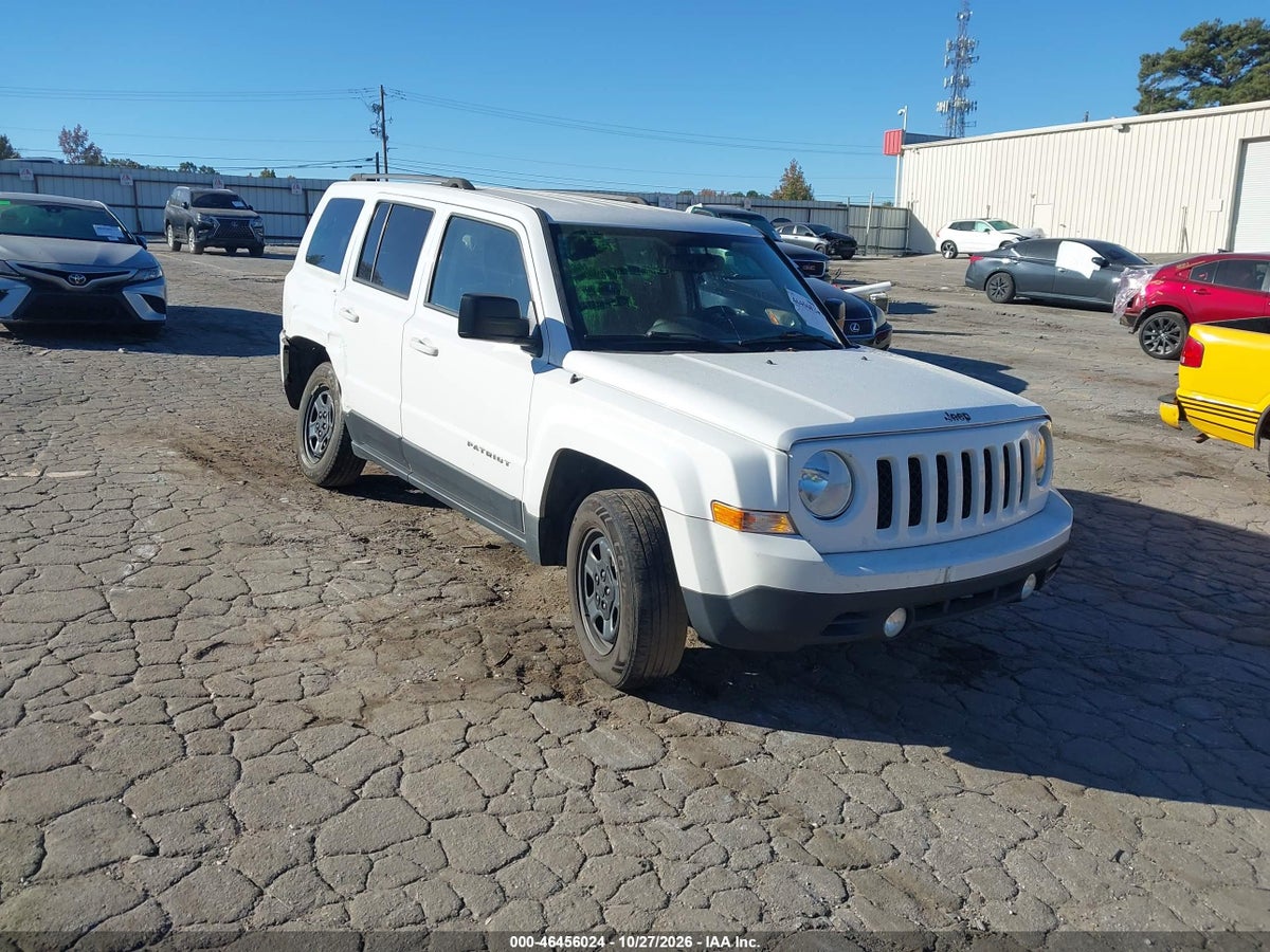 2017 JEEP PATRIOT SPORT FWD